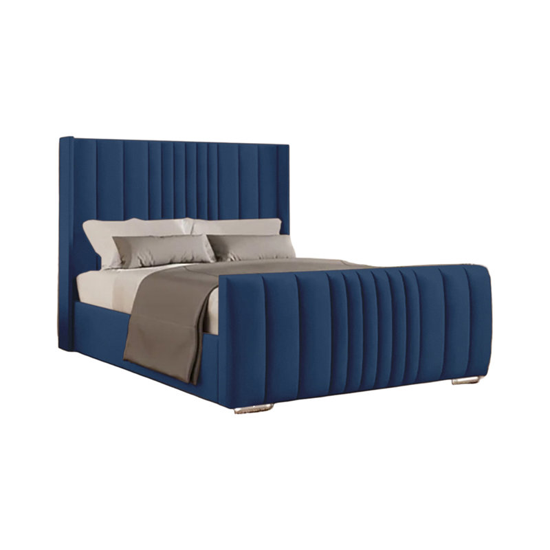 Schwamm Upholstered Bed Frame, Super King (6'), Parliament