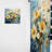 Armington Azure Fields Sunflowers - Sunflowers Curtain - Velvet Room Darkening - 1 panel-322339743