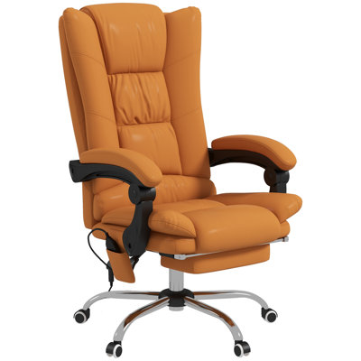 Vinsetto Executive Massage Office Chair with 4 Vibration and Heat