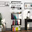 184.5cm H x 60cm W Geometric Bookcase-323084324