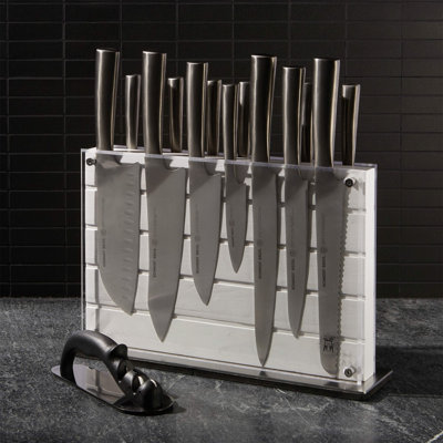 Schmidt Brothers Cutlery 15 Piece High Carbon Stainless Steel Knife Block Set