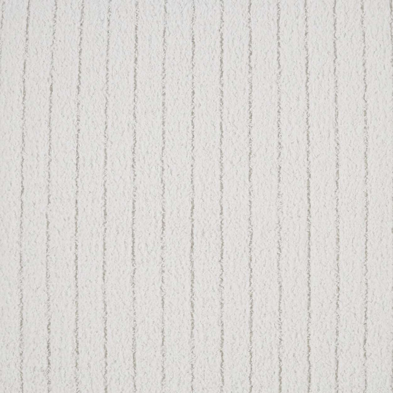Garamond Striped Cotton, Polyester, Cotton Reversible Throw Pillow, 24"H x 24"W