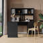 Bureau d'ordinateur à domicile avec huche-575341320