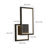 Ieshia LED Flush Mounted Sconce