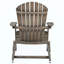 Chaise de patio pliante rustique en bois d'acacia avec des lattes traditionnelles et une conception compacte pour le confort et le style extérieur.-1586664062