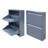 100% Steel 2 Vertical Stacking Shoe Storage