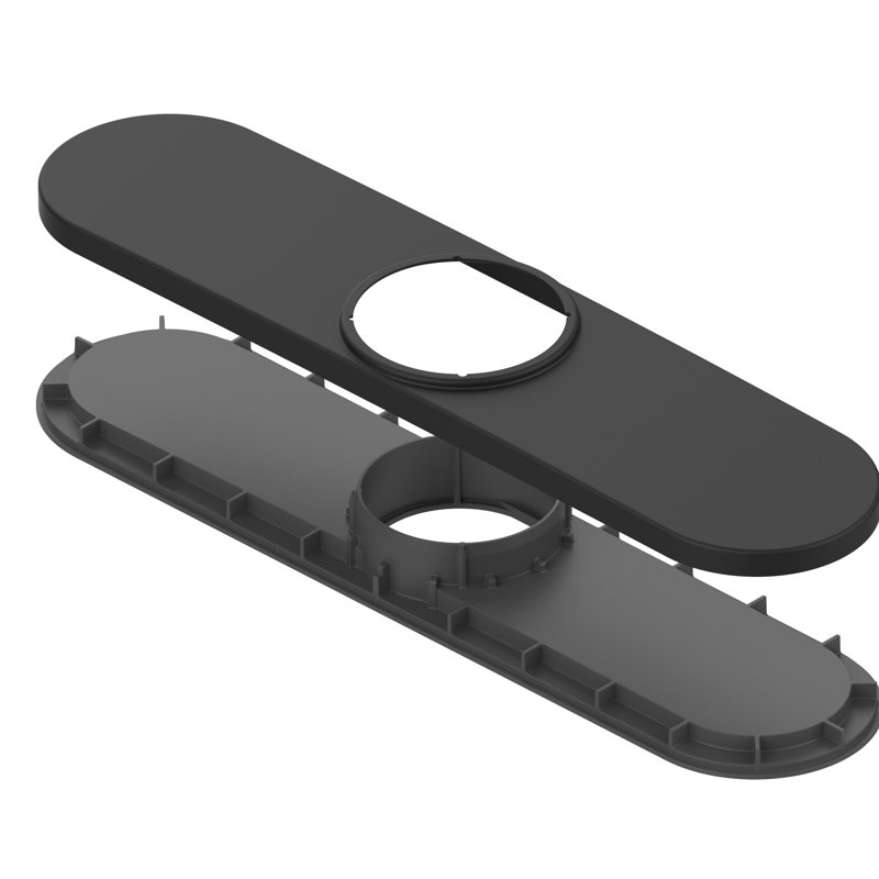 Deckplate for Neera Kitchen Faucet, Matte Black