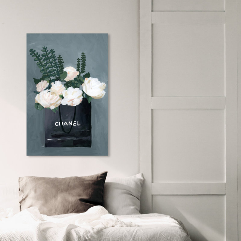 Precious Finds Florals - Peinture, H 30 po x l 20 po, Toile tendue