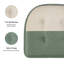 Coussin de siège en mousse à mémoire de forme en U de qualité supérieure épais et confortable Coussin de siège capitonné antidérapant Housse de siège intérieure en caoutchouc antidérapant de 17 po x 16 po pour bureau, chaises de cuisine, paquet de 6, couleur verte-88355000-139866602