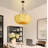 1 - Light Linen Bowl Shade Pendant -506998487