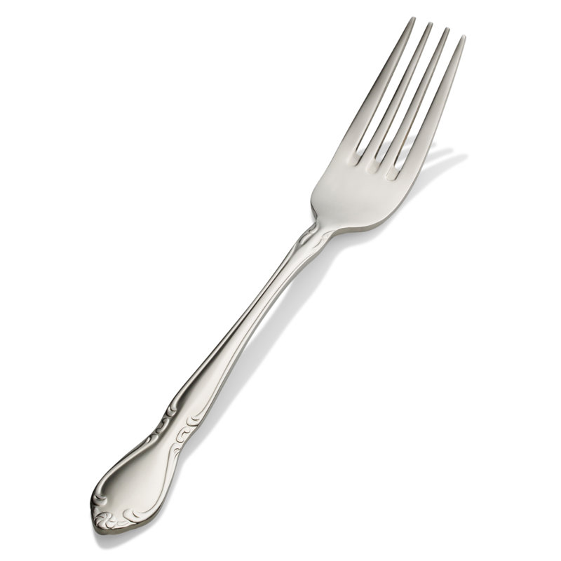 Queen Anne Stainless Steel Dinner Fork, Regular