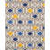 Younkin Geometric Handmade Tufted Wool Blue/Gray Area Rug