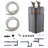 Aquarium Filter 264GPH, 3-Stage Canister Filter 75 Gallon, 11W, Ultra-Quiet Internal Aquarium Filter with UV Protection, Submersible Power Filter with Multiple Function for Fish Tanks