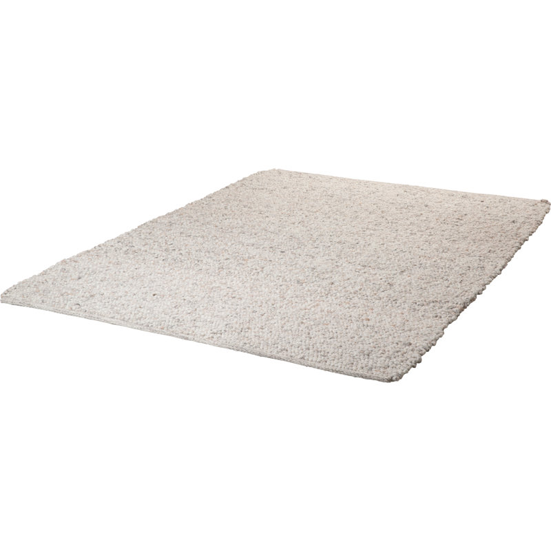 Stellan Solid Colour Area Rug, Ivory, Rectangular 140 x 200cm