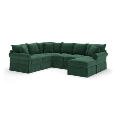 Amari Slipcovered U-Sectional