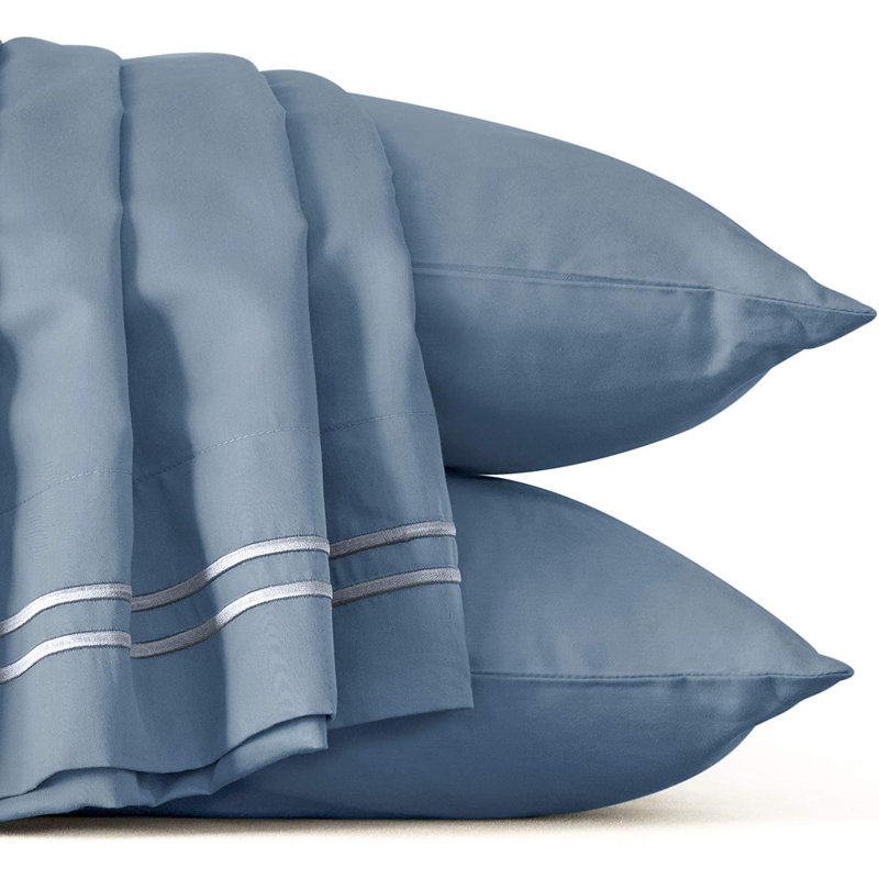 Cotton Blend, Califorlia King, Blue