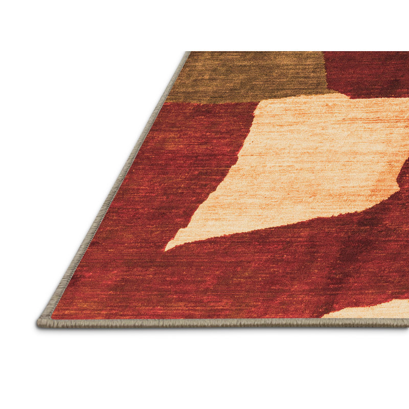 Briniya Performance Abstract Indoor Rug, Rectangle 5' x 7'