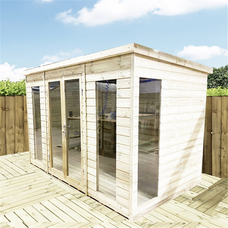 Valo 11 x 9 Ft. Tongue and Groove Summer House