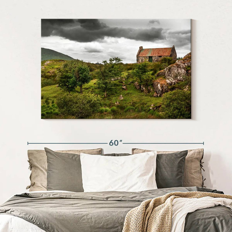 Alvord Irish Village Cabin, H 34 po x l 51 po