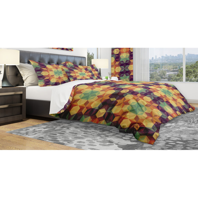Housse de couette très grand + 2 taies décoratives