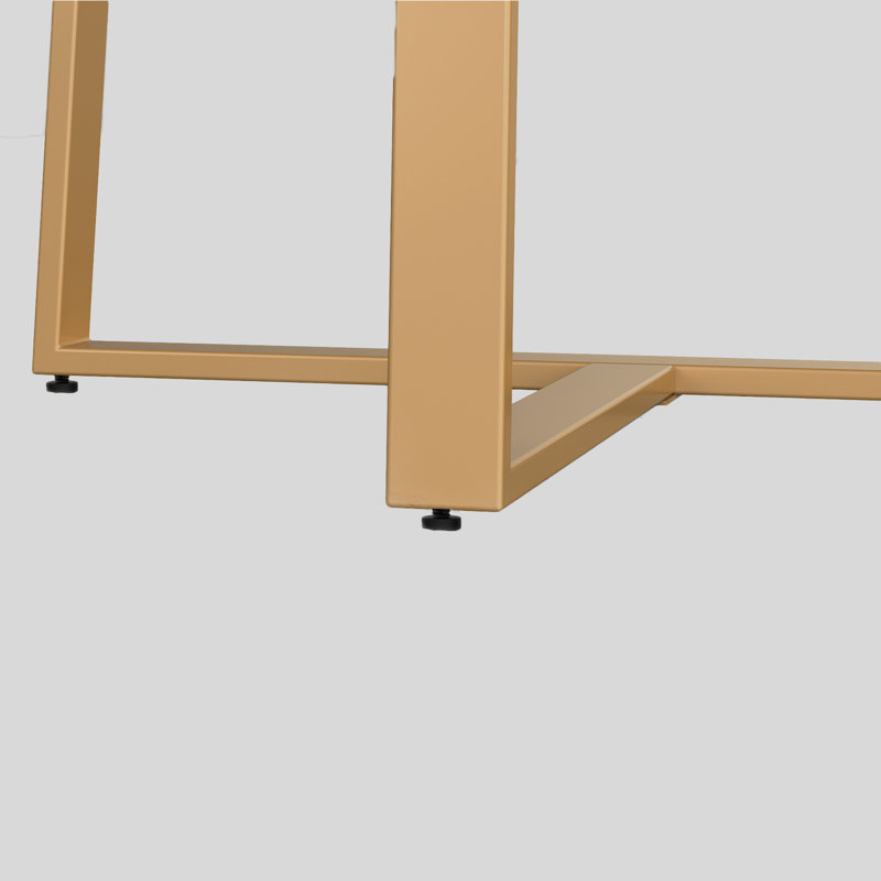 Franciousha Single Coffee Table, Golden
