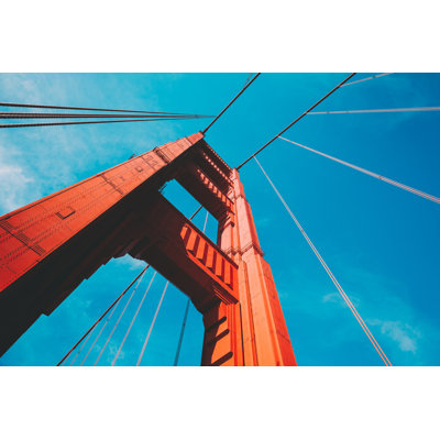 Golden Gate Bridge by Bluejayphoto - Wrapped Canvas Print