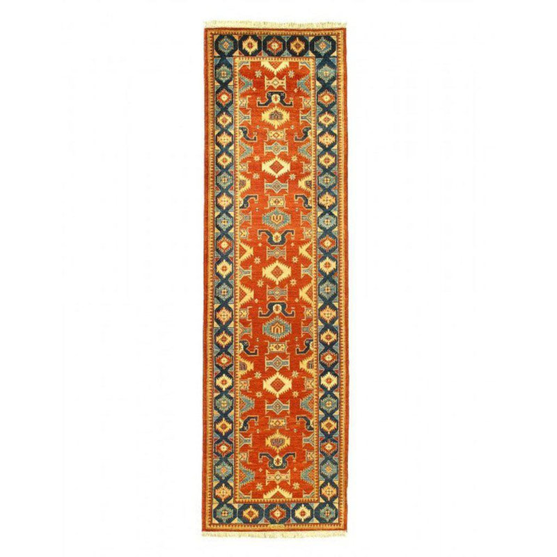 Vrishin Southwestern Area Rug in Rust