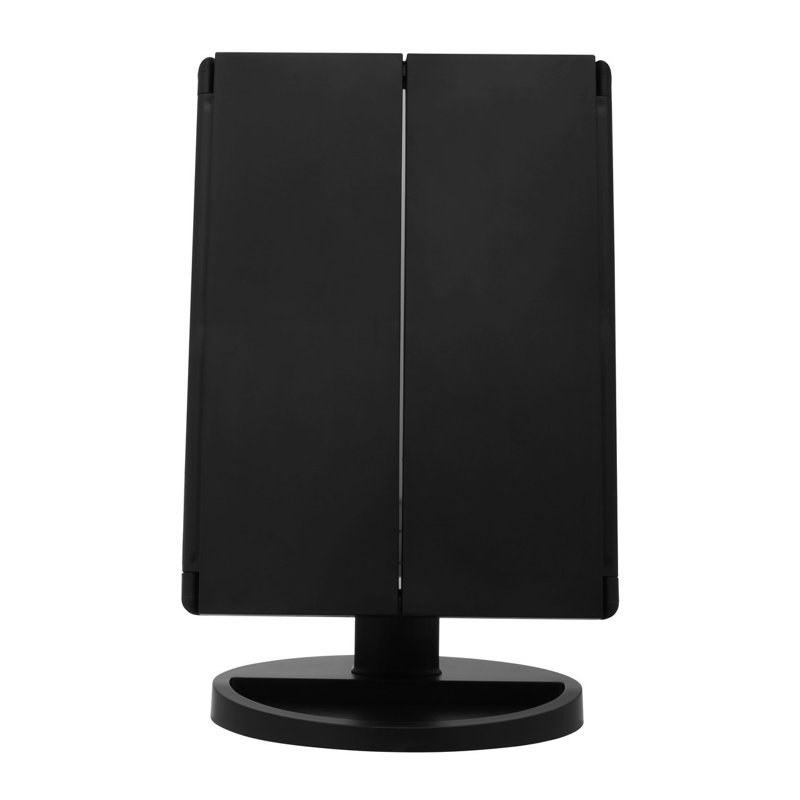 Auben Rectangle Floor Mirror, Black