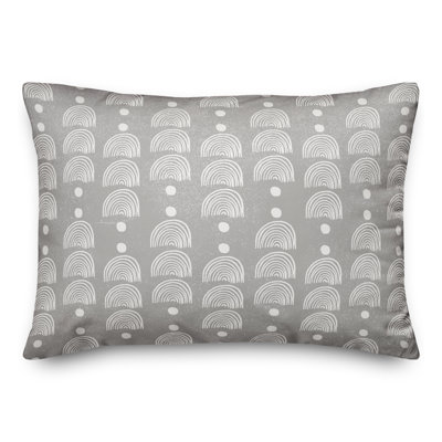 Housse de coussin rectangulaire d'extérieur et insert Rainbow