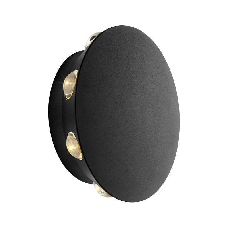 Jamieson Aluminium LED Wall Light, Black