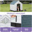 Niche pour chien en plastique-138017174-165014691