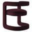 Winslow 23.4'' W Velvet Armchair-97755357