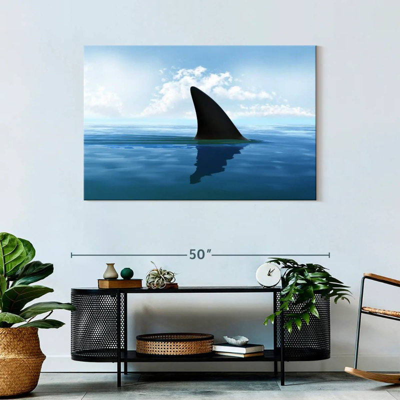 Crowle Shark Fin, 30" H x 45" W