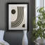 «Tubular Abstract I», reproduction encadrée de qualité supérieure, prête à être accrochée-1703428121-1703428120