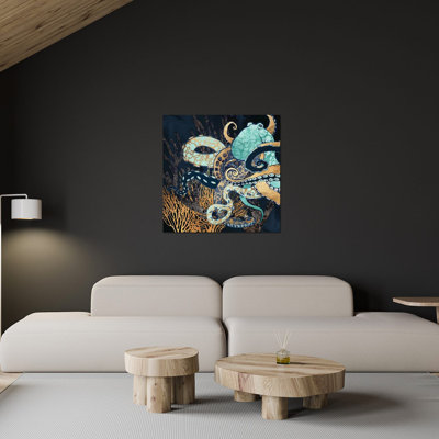 «Metallic Octopus II» par Spaceagon Designs - impression non encadrée