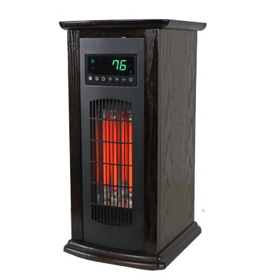 LifeSmart LifePro 1500 Watt 1500 BTU Infrared Quartz Indoor Tower Space Heater -  LS-PCHT1029