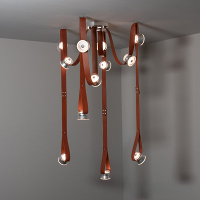 SNAPS Large LED Pendant - Metal Cones