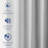 Landolfo Textured Grid 100% Blackout Grommet Curtain Pair (2 panels)-1453565483-1453565461