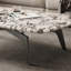 Table basse moderne simple ronde en marbre