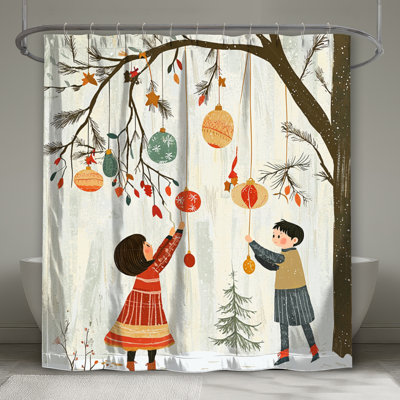 Rideau de douche Winter