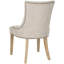 Chaise d'appoint rembourrée Abby