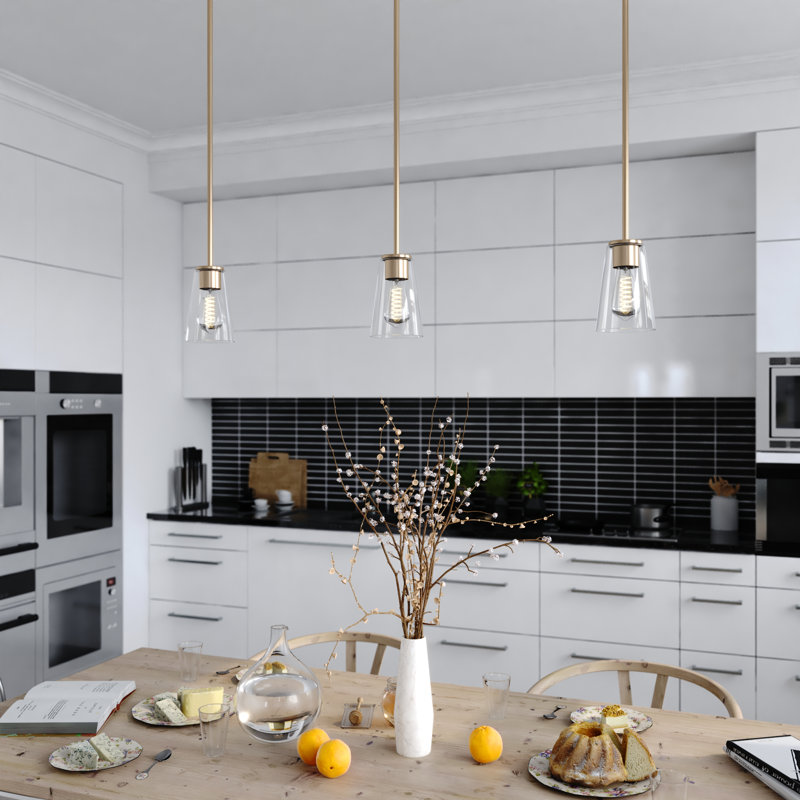 Beverly 1 - Light Cone Pendant, Gold