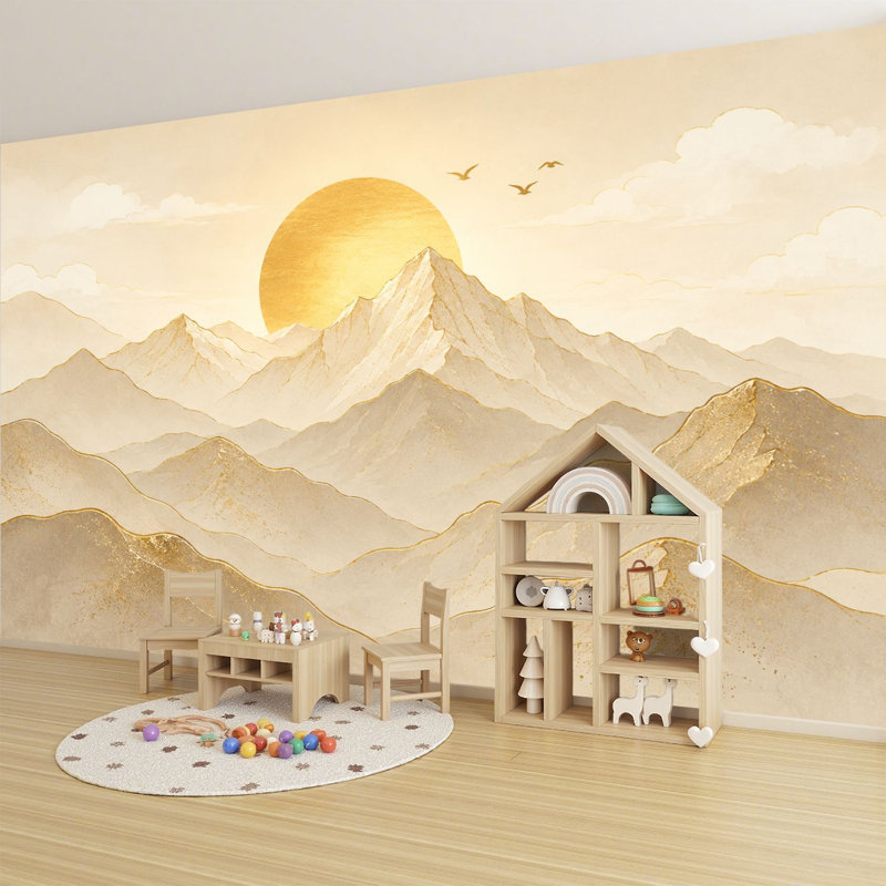 Papier peint adhésif auto-adhésif moderne pour la chambre à coucher L 69 po x l 96 po Peel and Stick