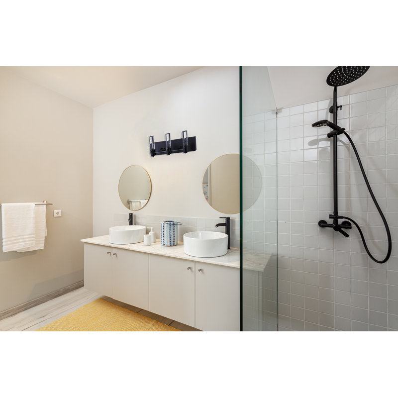Cathline 3 - Light Dimmable LED Vanity Light, Black