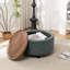 Repose-pieds de cocktail rond avec rangement Eniyah-2098988782