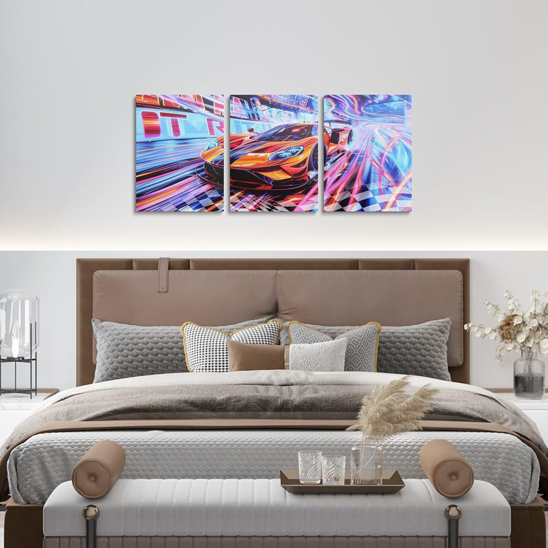 3 Piece Wrapped Canvas Print