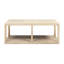 Table basse à cadre ouvert en bois récupéré Sabin