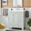 Meuble-lavabo de salle de bain avec lavabo en céramique-370177257