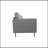 Light Gray Linen Chair