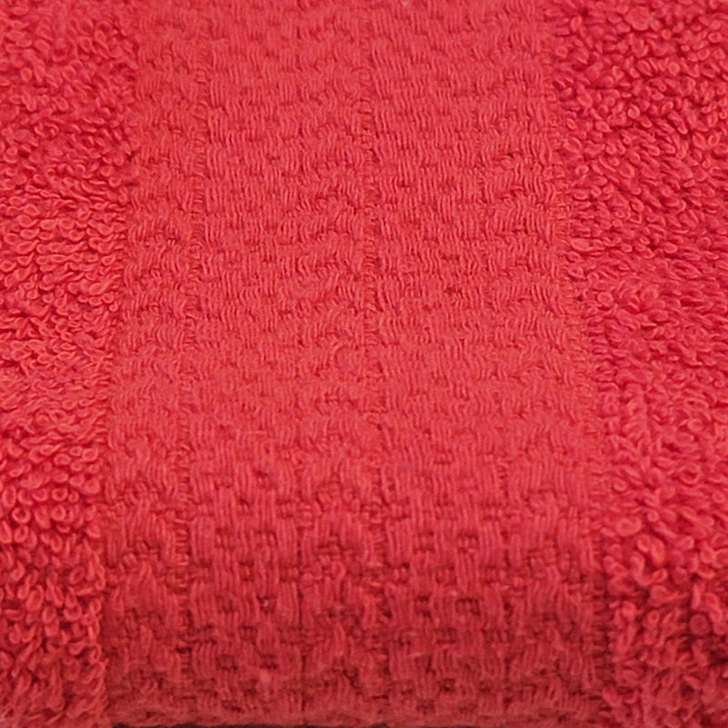 Cotton Hand Towel (Pack of 12), Red